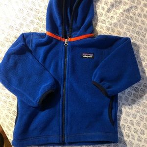 Patagonia Synchilla fleece jacket size 12-18 mos.